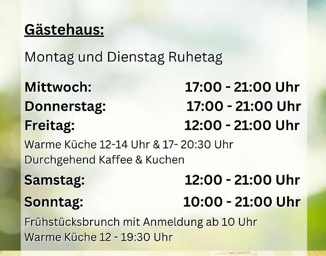 Gaestehaus Wiesenhof Отель